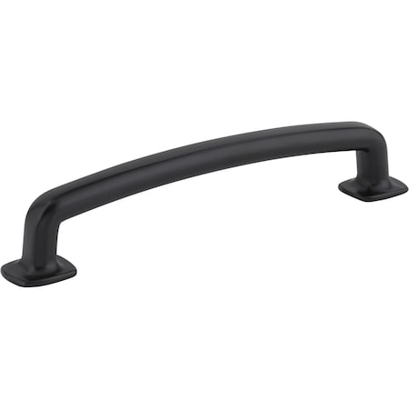 Jeffrey Alexander 128 mm Center-to-Center Matte Black Belcastel 1 Cabinet Pull MO6373-128MB